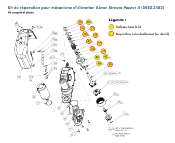 Nos kits de réparation et d'entretien Akron Stream Master II (3480-3482)